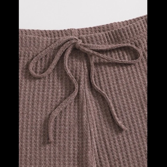 Shein | 2 piece waffle lounge set size small - Picture 6 of 10